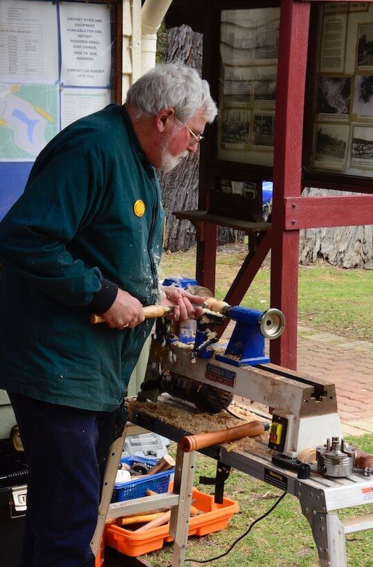 Market Day Wood Turning
