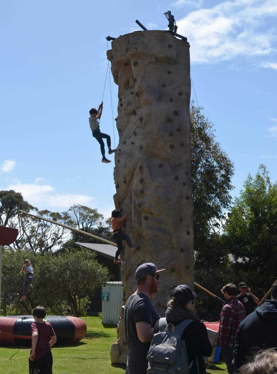 Quinninup Fair Climbing Wall