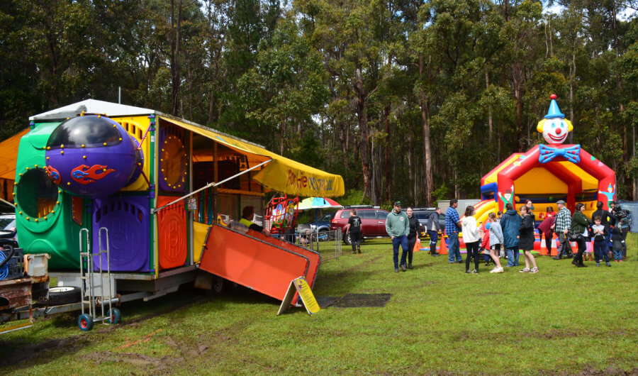 Quinninup Fair Free Kids Rides